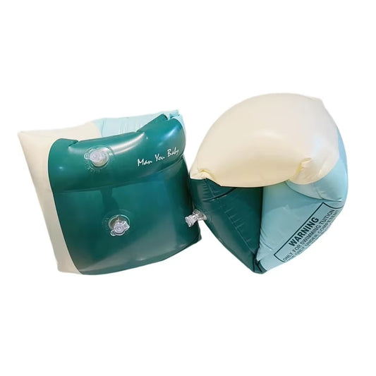 1Pair Pool Buoy Armbands Double Air Bag Inflatable Swimming Pool Arm Floaters PVC Printed Adult Kids Swimming Accessories